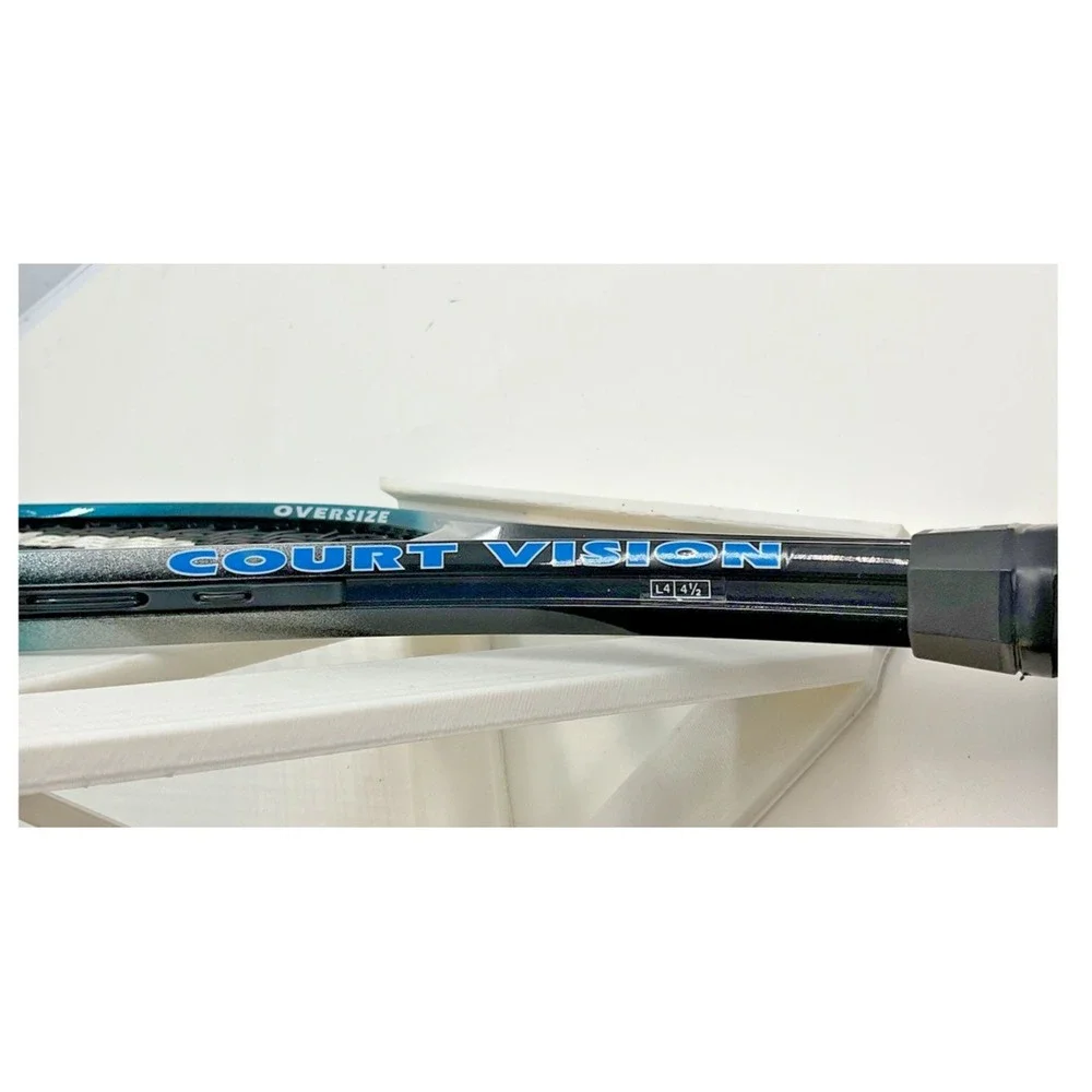 Wilson Court Vision‎ Oversize Tennis Racket Teal 4 1/2 Grip